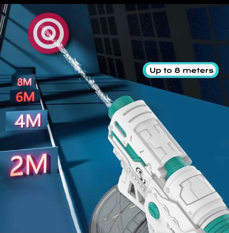Automatic Large Capacity Long Range Gun, Childern Playing Water Pistol, Outdoor Pool Battle Gun, Waterproof Soaker Blaster Pistol Automatic Large Capacity Long Range Gun, Childern Playing Water Pistol, Outdoor Pool Battle Gun, Waterproof Soaker Blaster Pistol